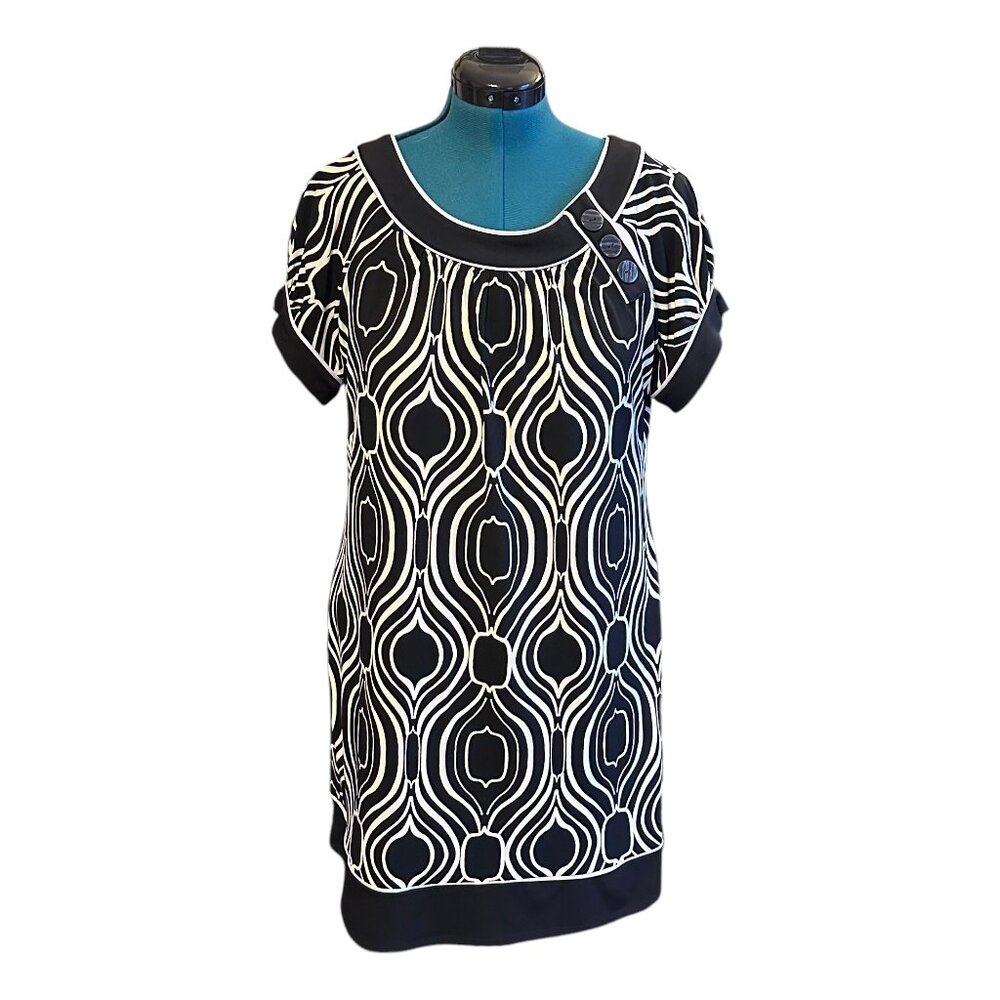En Focus Studios Artsy Abstract Art Dress